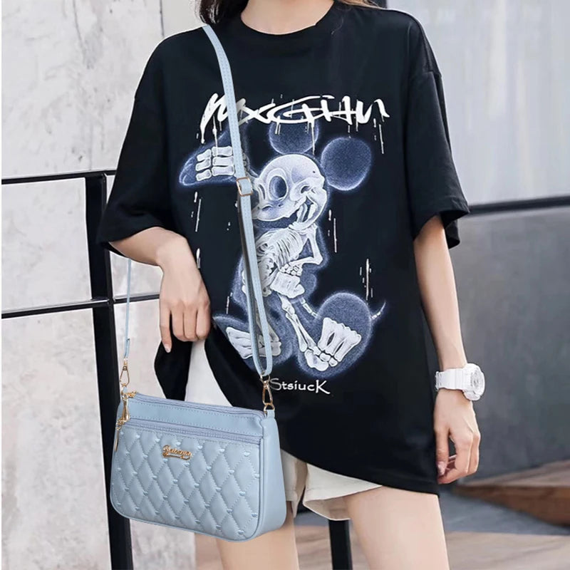 Luna Brielle Embroidered Messenger