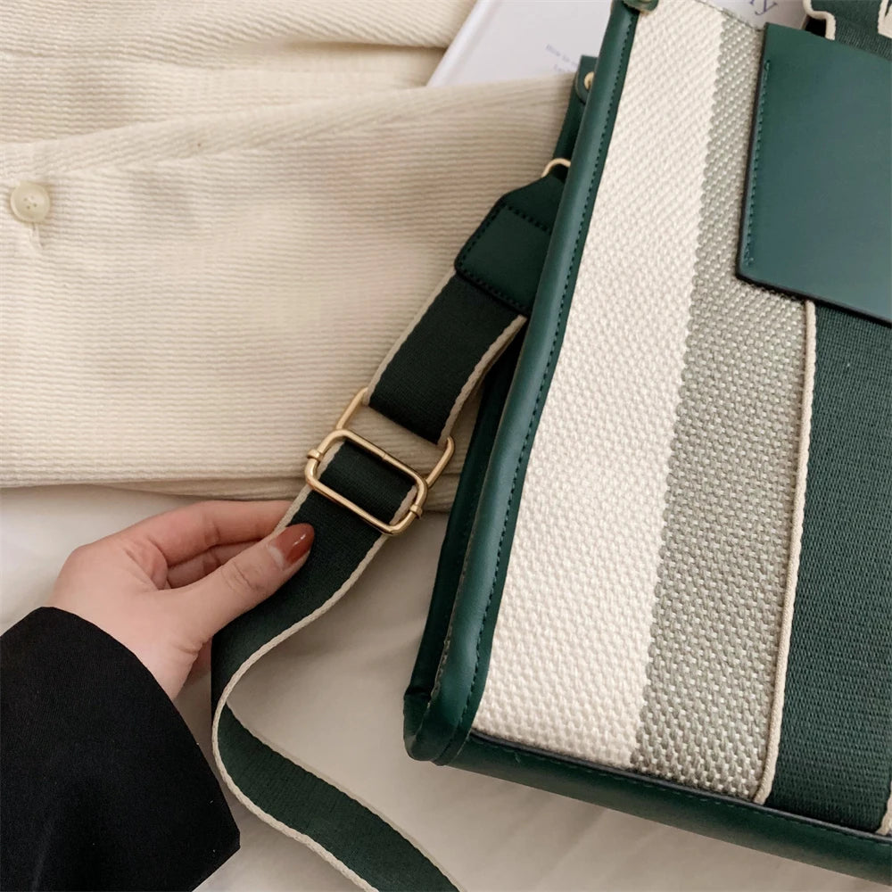 Luna Harper Stripe Tote