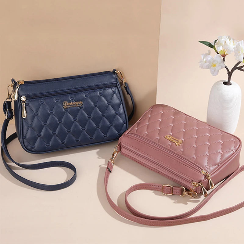 Luna Brielle Embroidered Messenger