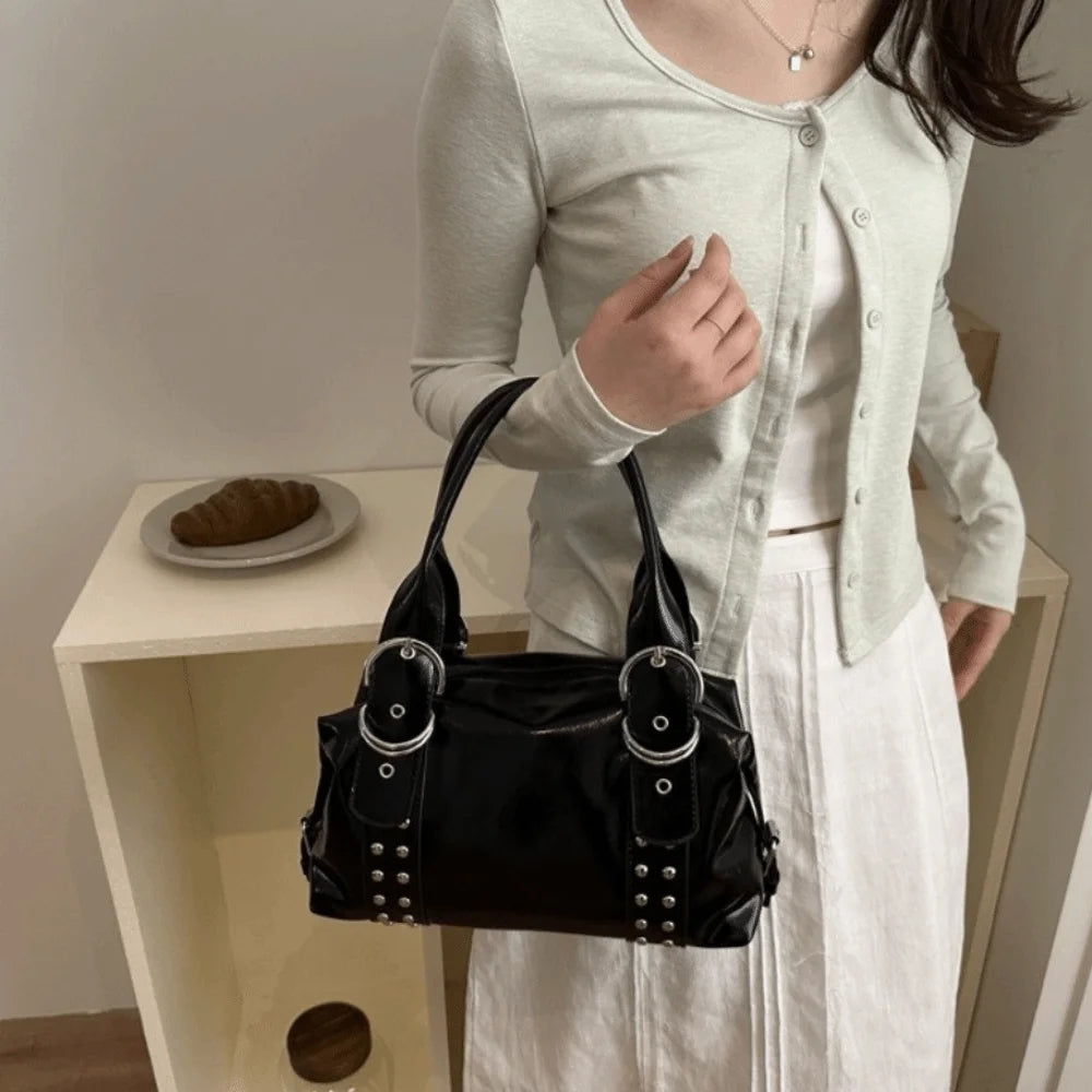 Luna Rebel Rivet Alternative Shoulder Bag