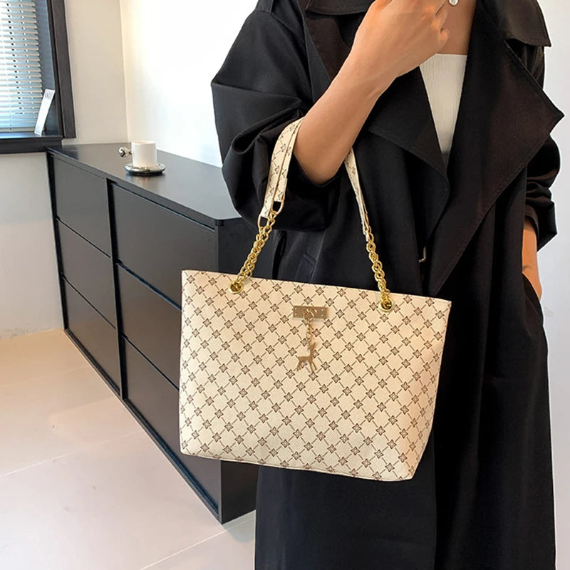 Luna Mae Soft Leather Tote