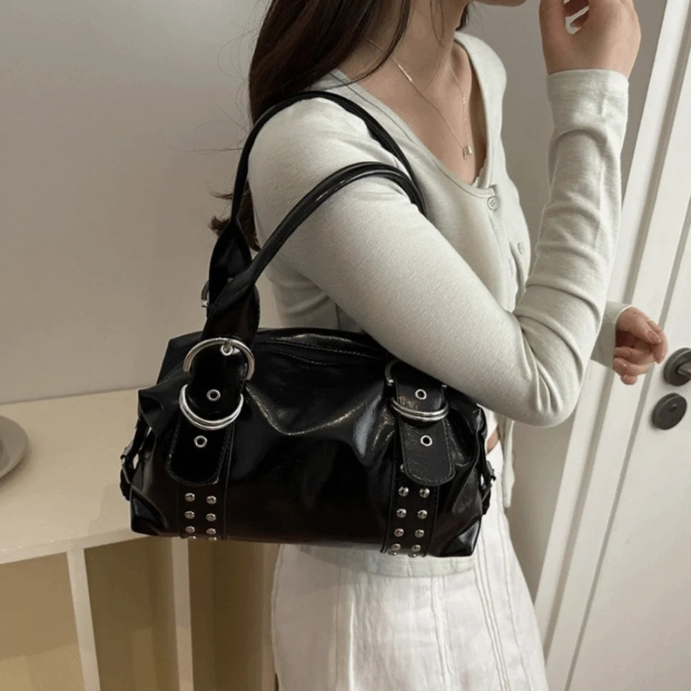 Luna Rebel Rivet Alternative Shoulder Bag