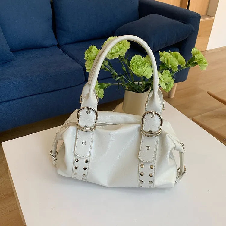 Luna Rebel Rivet Shoulder Bag