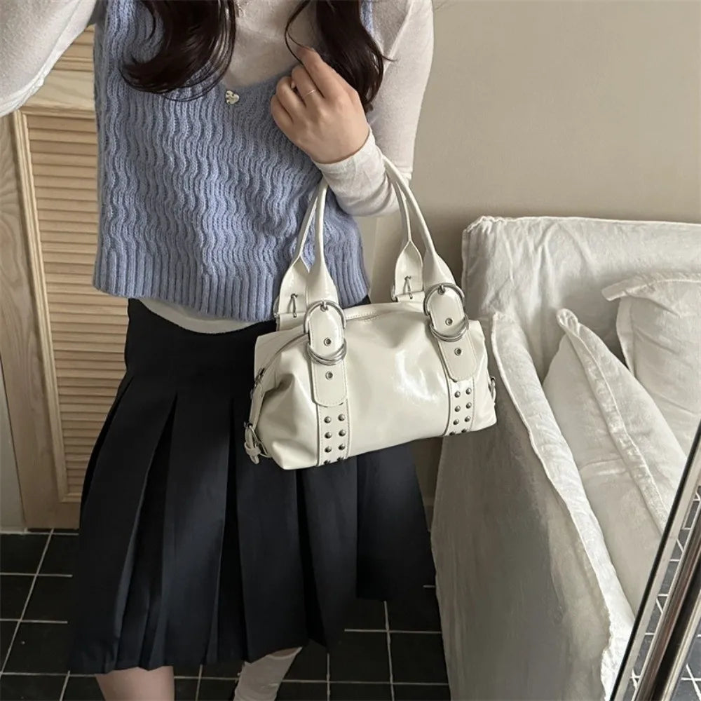 Luna Rebel Rivet Alternative Shoulder Bag