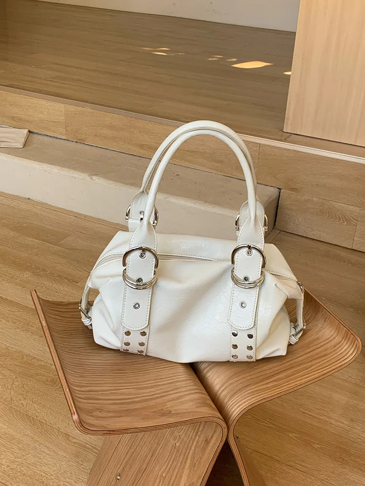Luna Rebel Rivet Shoulder Bag