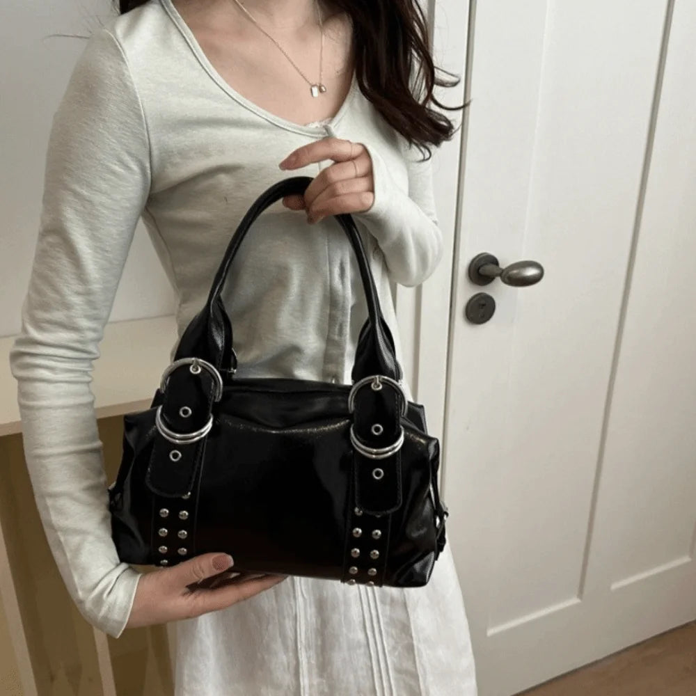 Luna Rebel Rivet Alternative Shoulder Bag