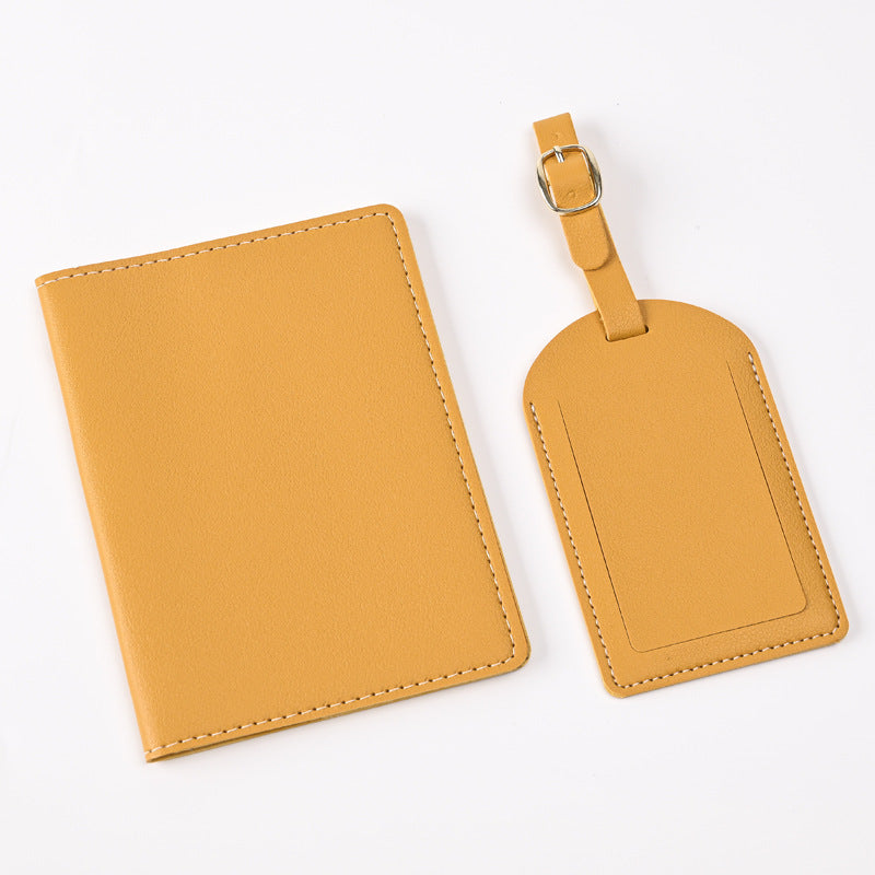 Creative Passport Holder & Luggage Tags – Ginger Blank