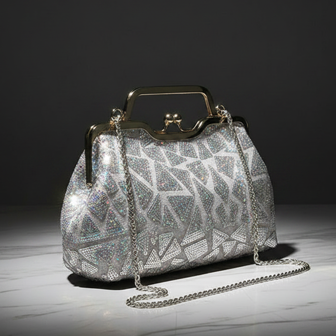 Aurora Sequin Clutch