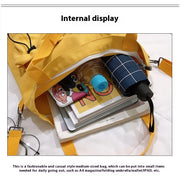 Everyday Multi-Pocket Canvas Tote & Backpack