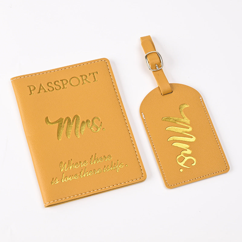 Creative Passport Holder & Luggage Tags – Ginger Girl