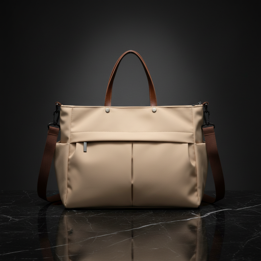 Nylon Two-Pocket Commuter Tote Tote Bags product image 4