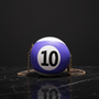 10 Ball Purple