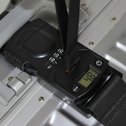 Black luggage strap preview 2