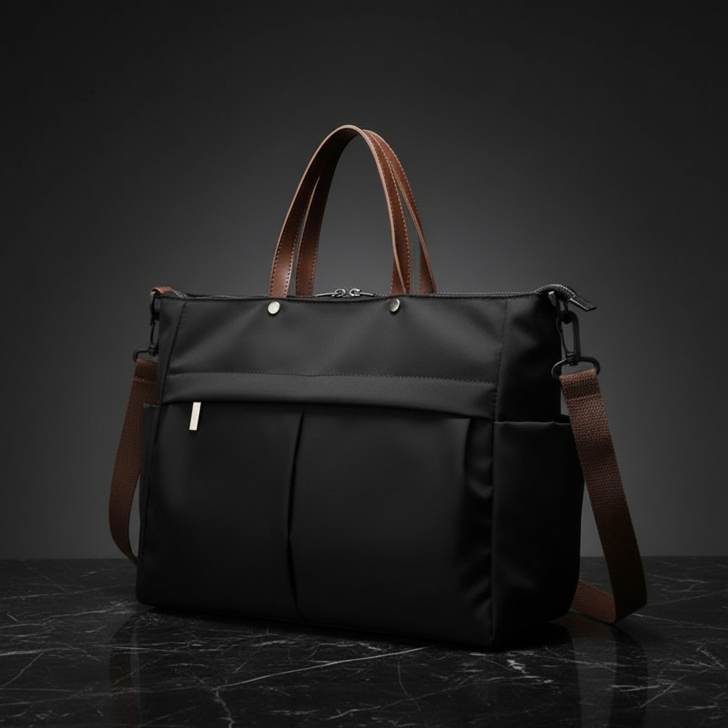 Nylon Two-Pocket Commuter Tote Tote Bags product image 3