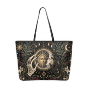 LUNA Celestial Union Faux Leather Tote