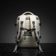 Close-up back detail of backpack
