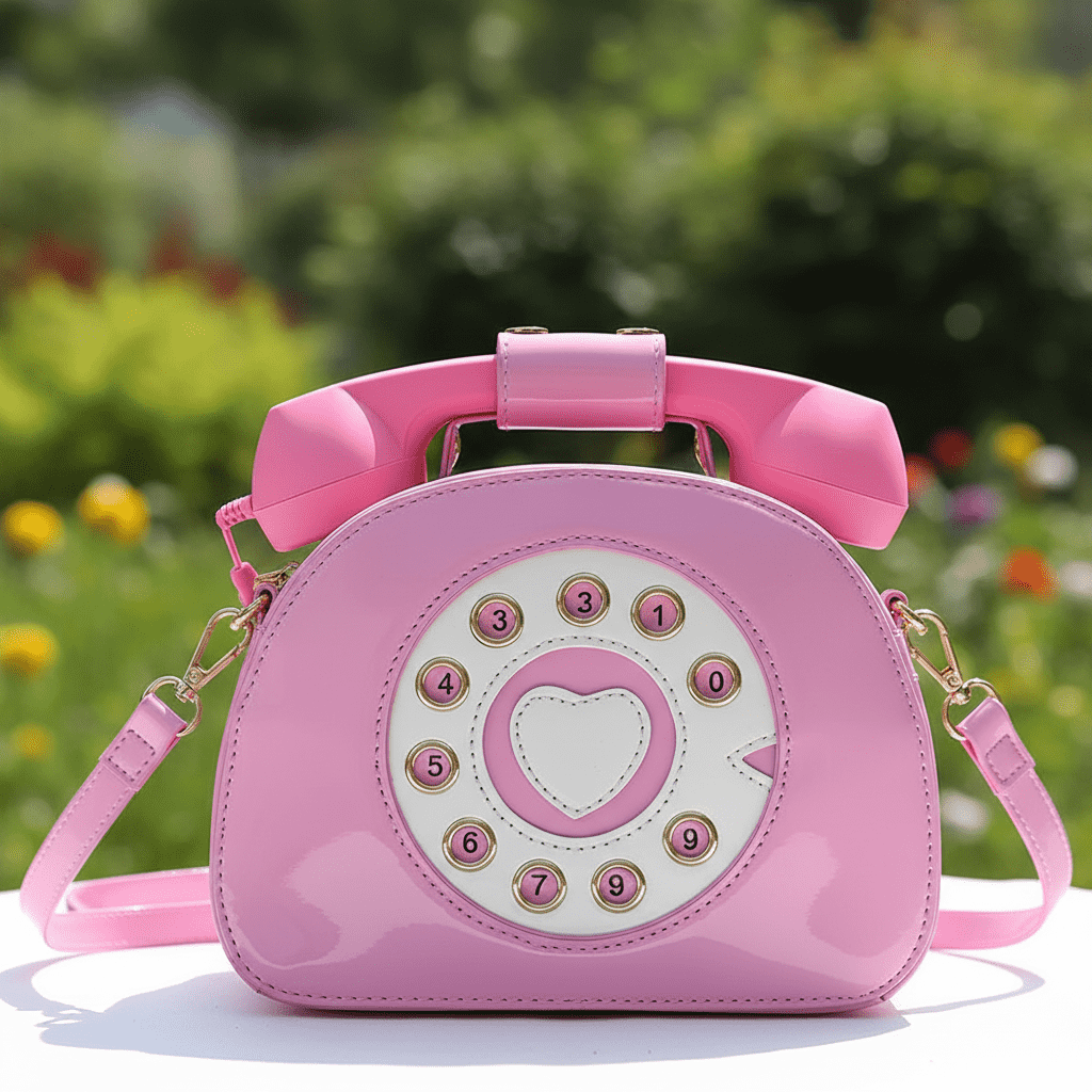 HOTLINE Retro Telephone Crossbody Novelty Bag product image 12