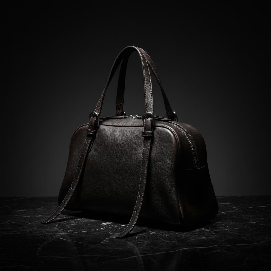 Verona Genuine Leather Bowling Bag