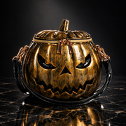 Copper Gold pumpkin crossbody, Luna style