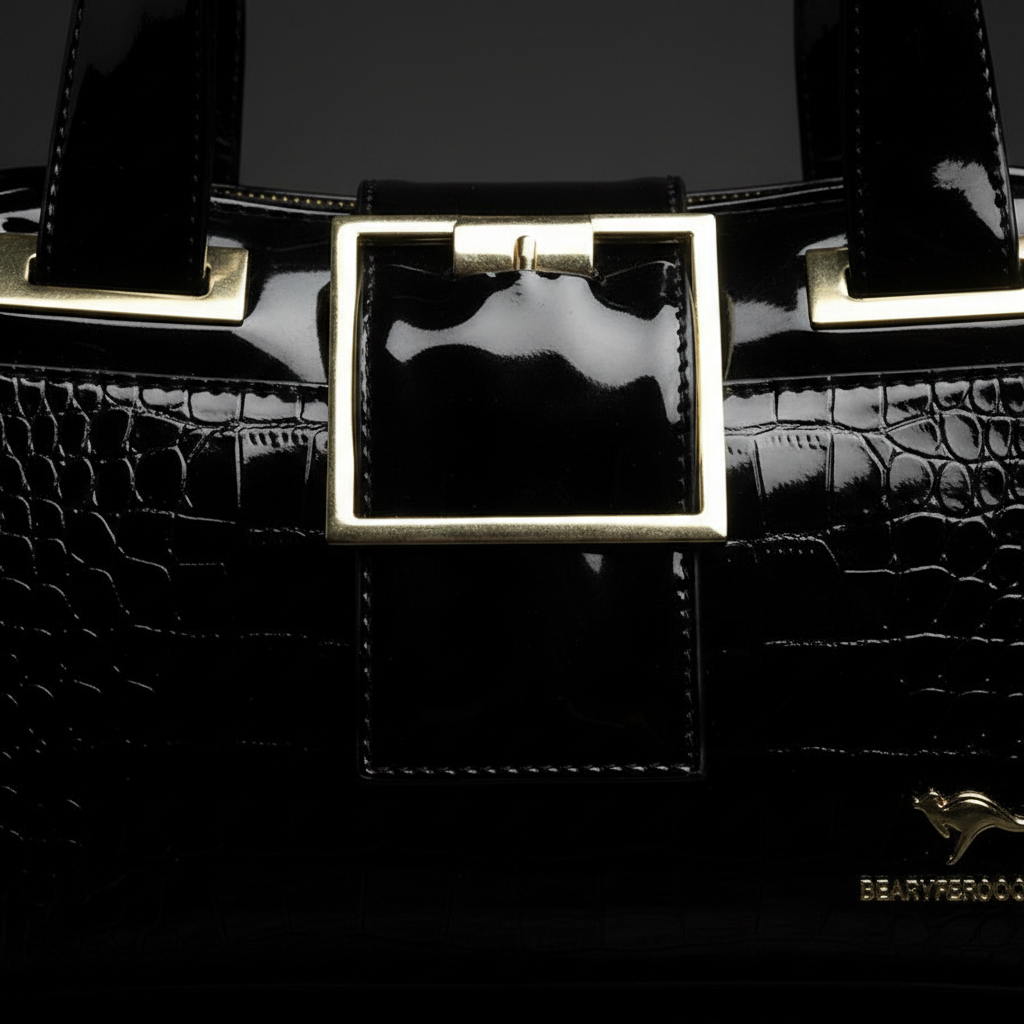 Croc Buckle Detail