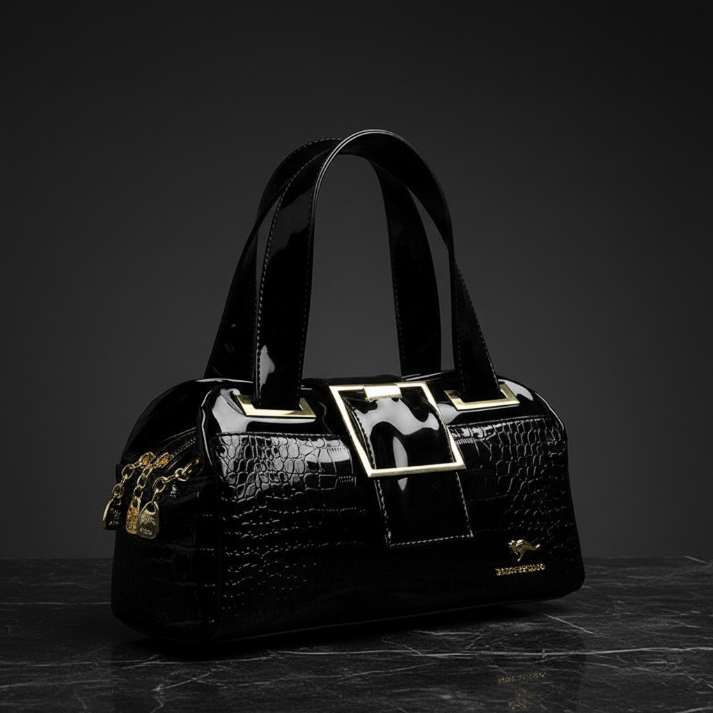 Croc-Embossed Hero