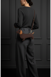 Dachshund worn brown lifestyle