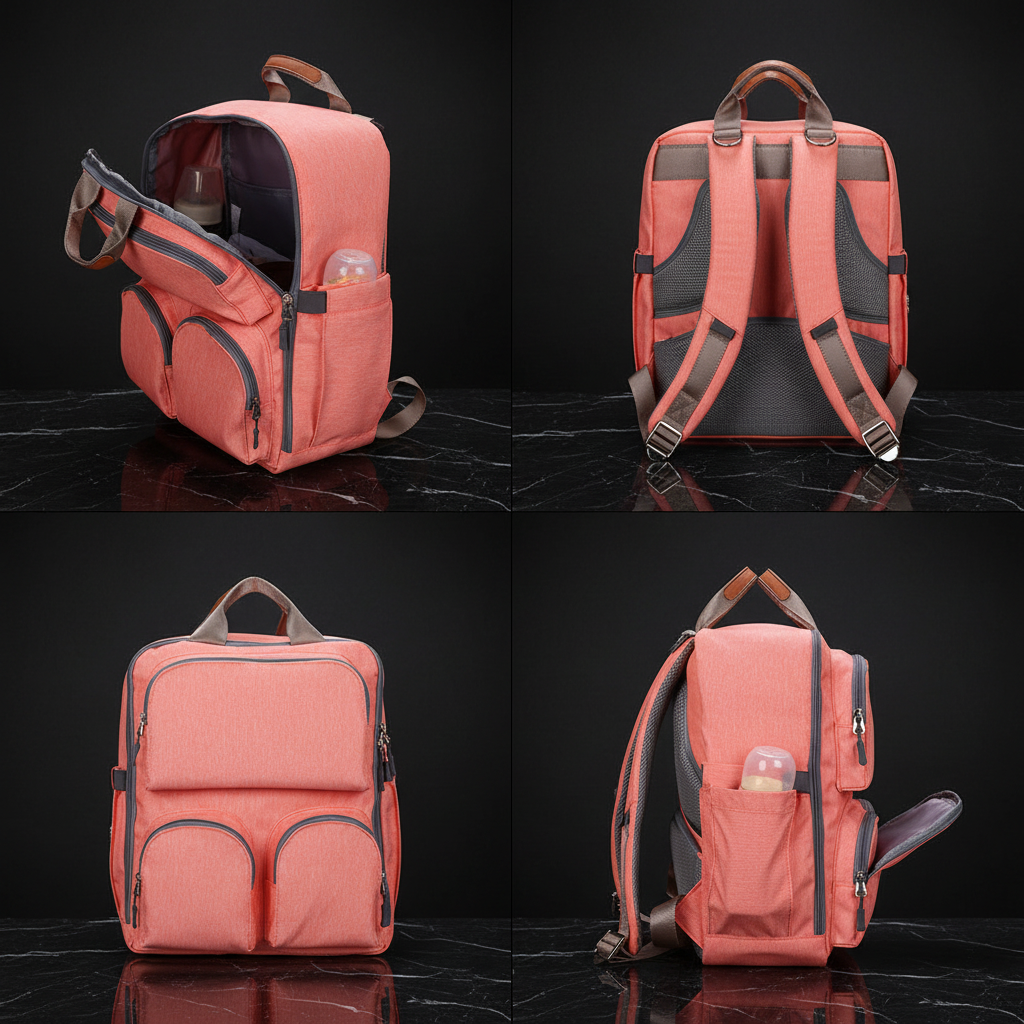 Diaper maternity backpack preview 6