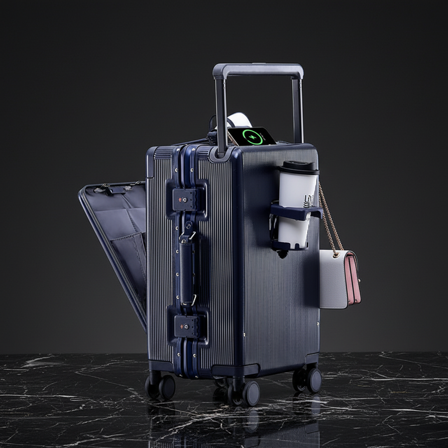 Draw-bar TSA-Lock Journey Suitcase