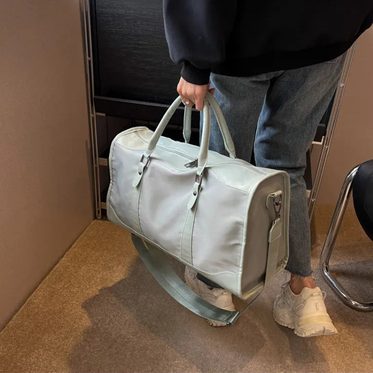 Hand-held Duffle Crossbody Bag