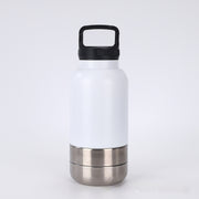 Outdoor Thermal Pet Feeder Water Bottle Screw-on Pet Travel product image 4