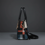 Exact plaid tote side-view crop