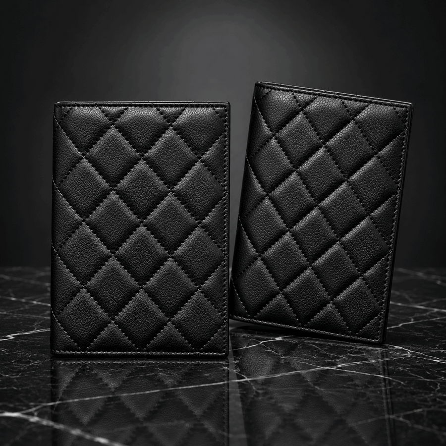 Made in Italy Genuine Leather Wallet & Passport Holder