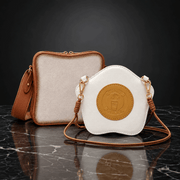 Breakfast Toast & Eggs Messenger Bag
