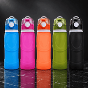 Portable Travel Silicone Folding Soft Water Bottle product image 10