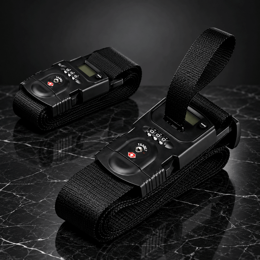 3-In-1 Scale & Luggage Strap With TSA-Approved Reinforced Lock