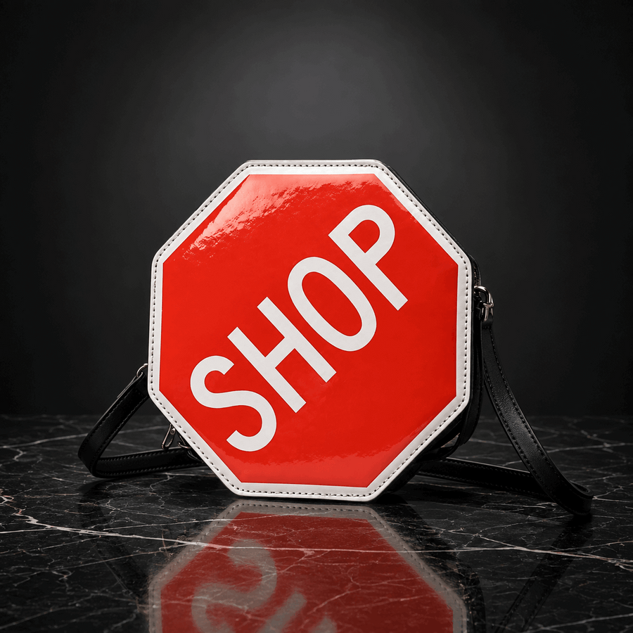 SHOP TALK Stop Sign Crossbody