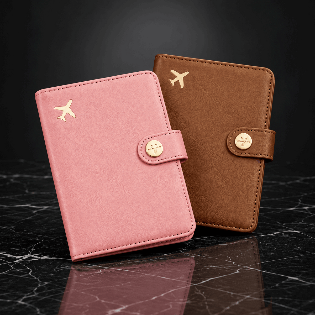 Passport Holder Document Storage Clip Wallet
