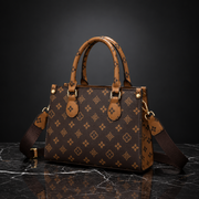Retro Printed Convertible Handbag Shoulder Bag main product image
