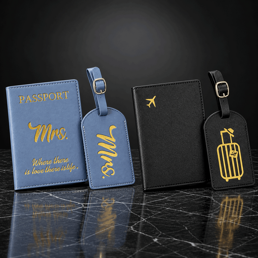 Creative Passport Holder & Luggage Tags