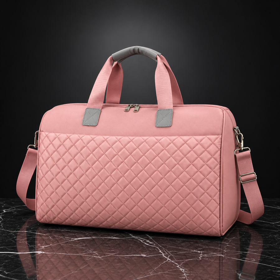 Quilted Fashion Duffle Bag