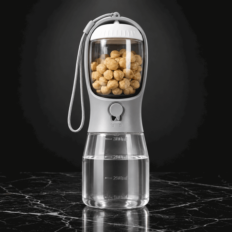 3-in-1 Pet Travel Cup Water Bottle