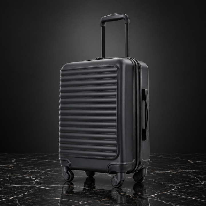 20" Carry on Luggage Lightweight Suitcase, Spinner Wheels, Black main product image