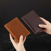 Genuine leather passport wallet preview 3