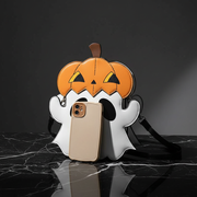 Ghost pumpkin-head bag preview 4