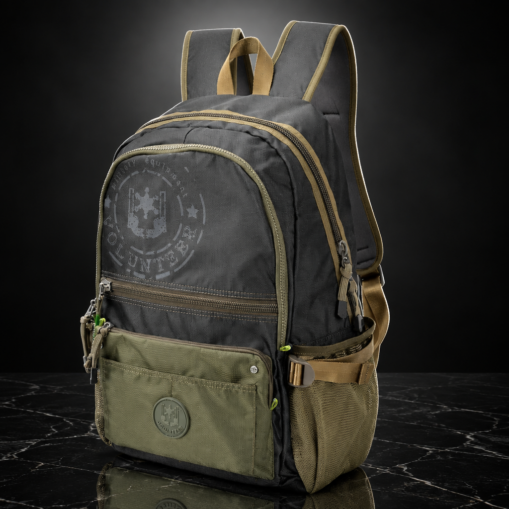 Gray Green large backpack