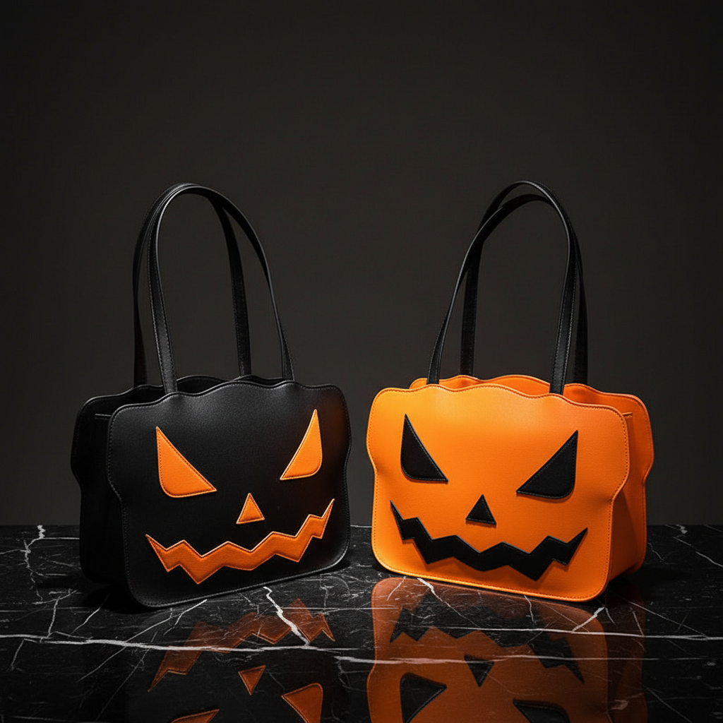 Halloween pumpkin tote preview 4
