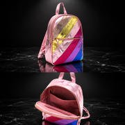 Retro Striped Backpack