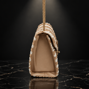 Horizontal Stripes Shoulder Bag