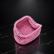 Woven Metallic Clutch Bag