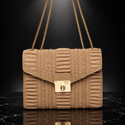 Horizontal Stripes Shoulder Bag